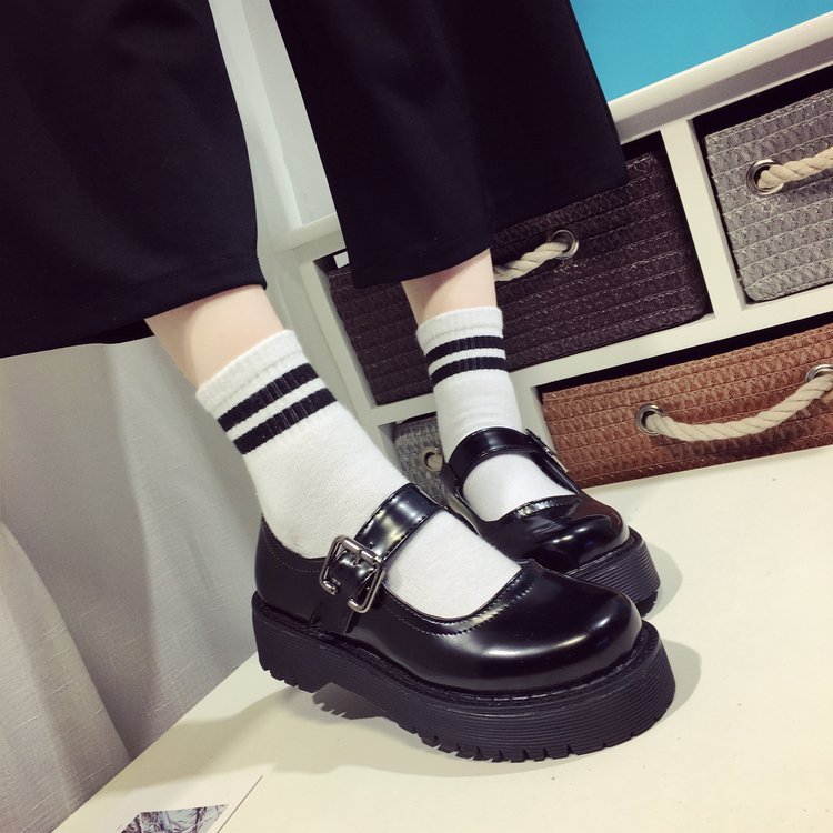 Spring Japanese Style Round Toe Casual Women's Shoes